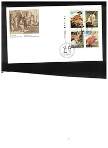 CANADA 1992 FOLKLORE se-ten BL/4 on FDC #1432-5 MNH BOX 532 - Picture 1 of 1