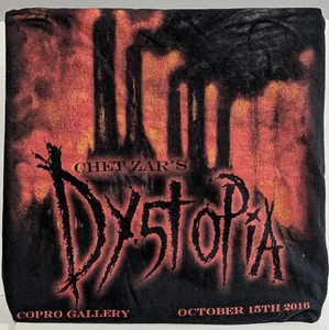 Chet Zar "Dy5topia" tee shirt XL  - Picture 1 of 2