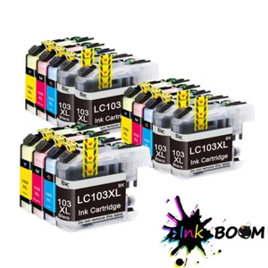Cartucho de 14 tintas se adapta a Brother LC103 MFC-J6520DW MFC-J6720DW J6920DW J4710DW - Imagen 1 de 1