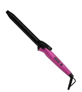 REVLON Easy Heat - 1 1/4" Precision Curling Iron Pink Long Ceramic Barrel Dual V - Picture 1 of 1
