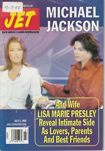Jet Magazine July 3 1995 Michael Jackson Lisa Marie Presley - Picture 1 of 2