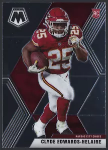 2020 Panini Mosaic #212 Clyde Edwards-Helaire Chiefs Rookie RC - Foto 1 di 24