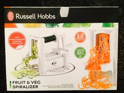 Hojas de acero inoxidable intercambiables para frutas y verduras Russell Hobbs Foto 1 de 2