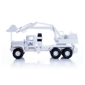 КrАZ-255B1 EОV-4421 UN weiß Militärbagger Druckguss Modell 1:43 H738W - Bild 1 von 4