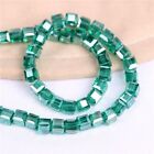 Glass Faceted Square Beads - AB Cube Loose Bead 2-10mm Crystals Jewelry Making
