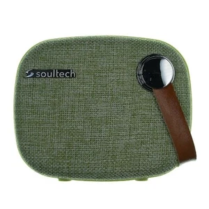 Soultech Cassa Bluetooth Portatile Speaker Vivavoce Originale Altoparlante Verde - Foto 1 di 2