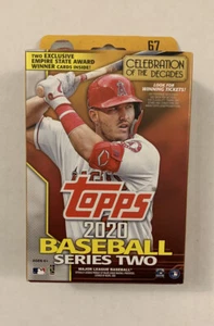 NEW 2020 Topps Baseball Series 2 Hanger Box 67 Card Factory Sealed Empire State - Picture 1 of 2