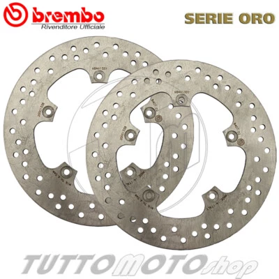 Kit Dischi Freni Anteriori YAMAHA T-MAX 500 ABS 2004-2007 TMAX Brembo Serie Oro - Immagine 1 di 4