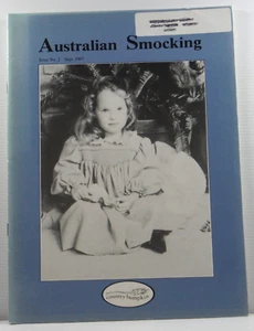 Australian Smocking Issue no 2 sept 1987 magazine Country Bumpkin paperback - Picture 1 of 9