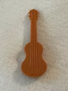 Chitarra vintage 1966 Mattel Barbie Ken A GO GO #1423 Plastica Marrone BELLA LETTURA - Foto 1 di 5