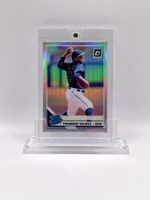 Framber Valdez 2019 Donruss Optic RARE SILVER HOLO PRIZM "Rated Rookie" Card RC