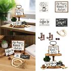 Tiered Tray Decoration Set Coffee Lovers Tray Decoration Suitable For Living