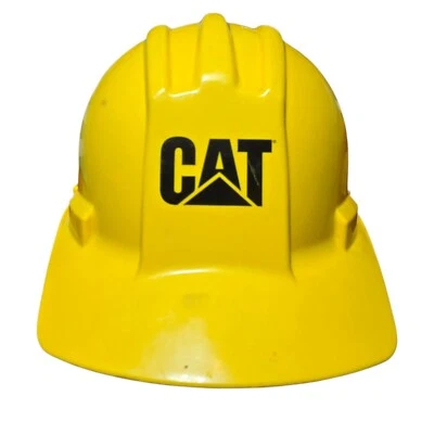 Sombrero duro de seguridad Bullard CAT amarillo modelo S51 Caterpillar estándar hecho en EE. UU. Foto 1 de 4