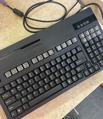 Pre-owned Unitech Black Wired Keyboard. Version K2724-B  - Image 1 of 2