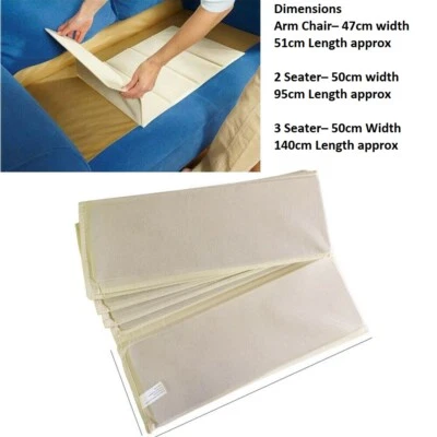 Sofa Rejuvenate Rejuvenator  Boards Settee Seat Support 1 2 3 Seater for Sagging - Image 1 of 4