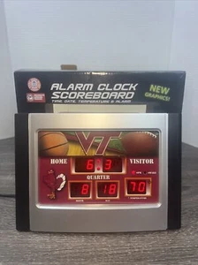 Virginia Tech Hokies Football Anzeigetafel Digitaler Wecker NCAA Team - Bild 1 von 4