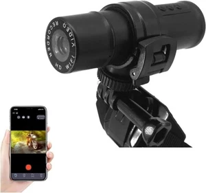 1080P HD Motocicleta WIFI Cámara Deportiva Dashcam Bicicleta Casco Acción DVR Cámara de Video - Imagen 1 de 9