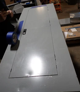 GE AQU3422RCX 225 amp Main Breaker Panel 3 Phase 208v Indoor 49" P1017 - Picture 1 of 17