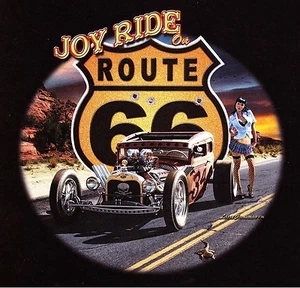 SWEAT SHIRT NOIR.  ROUTE 66. PIN UP / ROD /    S  M  L  XL  XXL  XXXL  XXXXL    - Picture 1 of 1