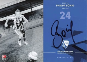 Philipp Bönig UH VFL Bochum Autogrammkarte original signiert 1687 B - Bild 1 von 2