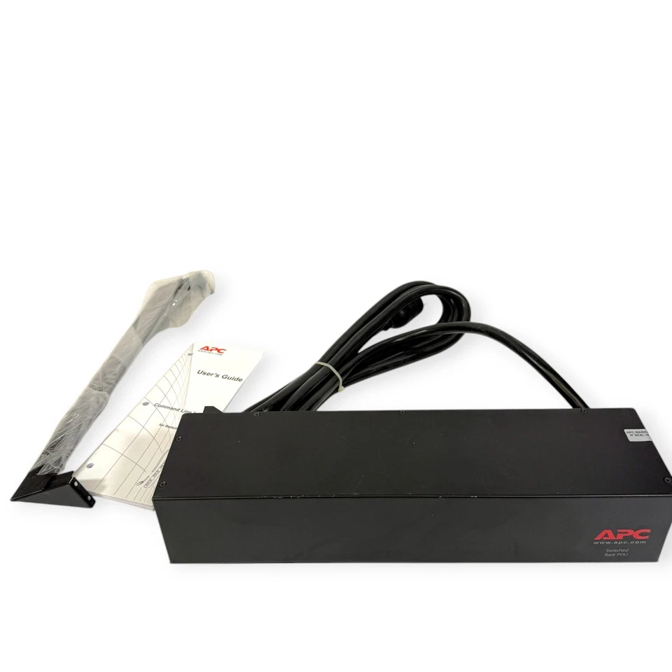 APC AP7902 Switched Rack PDU Power Distribution Unit 120V 30A 16x 5-20 Outlets - Image 1 of 4