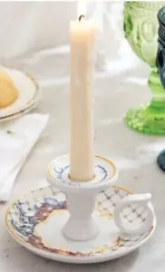 JUEGO DE 2 velas de sueño curioso Alicia en el país de las maravillas Victorian Trading Co. - Imagen 1 de 4