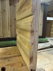 *** shiplap timber cladding 4.8m x 125 x 16MM*** - Picture 1 of 4