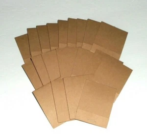 20 Handmade Kraft Cardstock Matchbook Notepad Stationary Paper, Party Favor - Picture 1 of 4