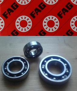 2 Stk. FAG Rillenkugellager 6202-C-C3 Kugellager 6202/C3 offen 15x35x11 mm - Bild 1 von 1