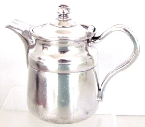 VINTAGE REED AND BARTON FAIRMONT HOTEL CREAMER ARGENTO SOLDATO COPERCHIO INCERNIERATO 5" - Foto 1 di 6