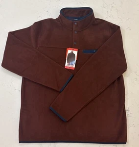 32 Degrees Herren 1/4 Snap Pullover, rot, Größe M - Bild 1 von 4