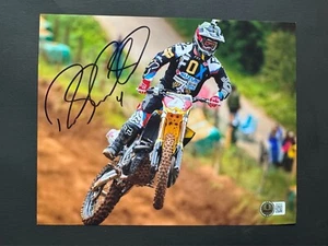 Ricky Carmichael Rare! autographed signed AMA MOTO X 8x10 photo Beckett BAS coa - Picture 1 of 1
