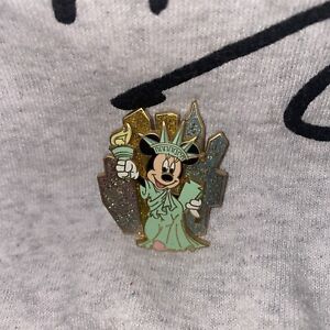 Disney Pin 56409 NYC - Minnie Mouse as The Statue of Liberty Pin On Pin