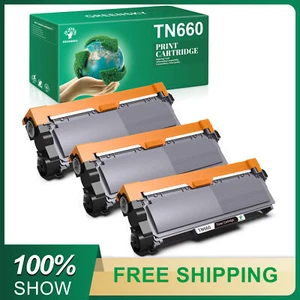 3x TN660 Toner Compatible for Brother MFC-L2707DW 2720DW 2740DW 2685DW LOT - Picture 1 of 5