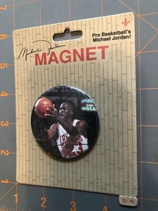 SEALED VINTAGE Jump Inc. Michael Jordan Magnet NBA Chicago Bulls - Picture 1 of 2