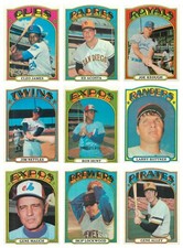 1972 Topps Baseball U-Pick 105-294 EX