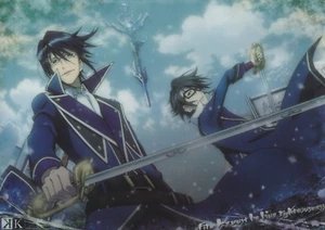 Póster plástico Proyecto K anime película Munakata Reisi Fushimi Saruhiko Cetro 4 - Imagen 1 de 2