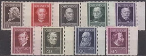 AUSTRIA - JUEGO COMPLETO DE MÉDICOS MI.NO.: 649-657 - **MNH** - BARATO - Imagen 1 de 1
