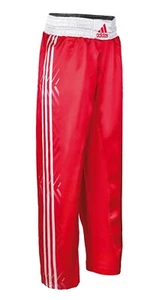 adidas Kickbox-Hose rot/weiß - Kickboxhose - Kickboxen - adiKBUN300T Pants - Bild 1 von 5