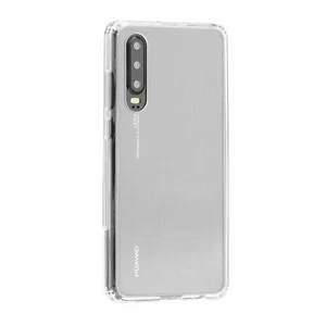 Huawei P 30 Hülle YouCase Schutz Hülle Schale BackCover Case Glasklar / Grau - Bild 1 von 6