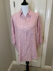 HOLDING HORSES ANTHROPOLOGIE Red/White Striped Dolman Sleeve Tunic Shirt XS/S