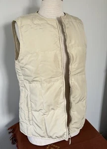 Weekend Max Mara Cream Puff Vest is 12 - Picture 1 of 3