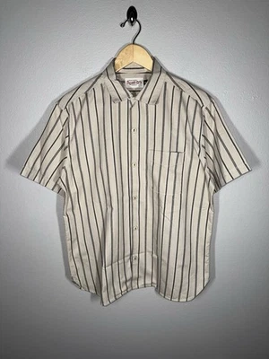 Camisa Freenote Tela Hawaiana Cuello Campamento Para Hombre Talla M Manga Corta Rayas Foto 1 de 4