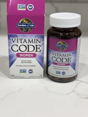 Garden of Life Multivitamin for Women, Vitamin Code Raw One for Women 120 Caps - Image 1 of 4