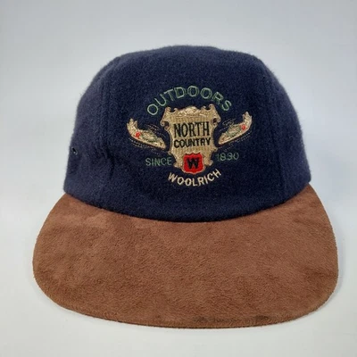 Gorra de gamuza polar Woolrich vintage ajuste elástico para hombre talla grande/XL al aire libre Foto 1 de 4