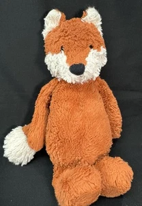 Jellycat London Bashful Rust Orange 12” Plush/Stuffed animal Well Loved Lovey - Picture 1 of 7