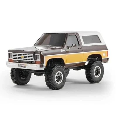 FCX24 FMS 1/24 RC Crawler Chevy K5 Blazer Mini RC Off-Road Vehicle Car with Two- - Image 1 of 4