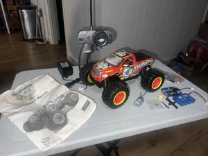 Vintage 1/18 Losi Mini Raminator RC truck MHZ Works Great!! Read Description - Picture 1 of 24