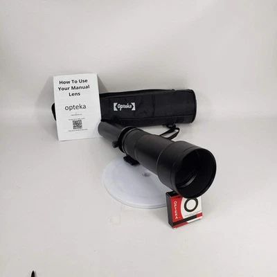 Opteka 650-1300mm f/8-16 Preset Telephoto Zoom Lens - Image 1 of 4