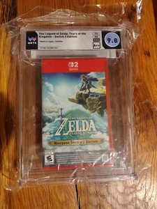 The Legend Of Zelda Tears Of Kingdom Nintendo Switch 2 Graded WATA 9.8 A++ First - Bild 1 von 4